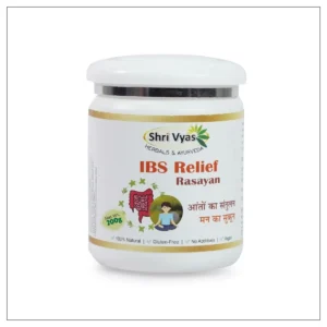 Shri Vyas IBS Relief Rasayan | Ayurvedic Blend for Irritable Bowel Syndrome (IBS) | Supports Gut Health, Colon Balance & Stress Relief | 200g Powder | 100% Natural, Gluten-Free